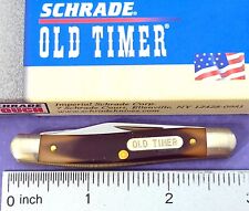 Schrade Old Timer Knife Made In Usa 104ot Minute Man Delrin Handles Nos