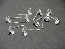 10 Push-in Body Side Molding Trim Fasteners Clips Nos Fits 38-34 Molding