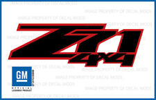 2 07 - 13 Z71 4x4 Decals Stickers Chevy Silverado Gmc Sierra Red Black Fg9a7
