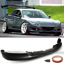 For 04-08 Rx8 Rx-8 Unpainted Urethane Sport Style Pu Front Bumper Lip Body Kit