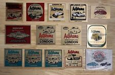 Vintage Lot Of Car Show Participation Dash Plaques 14 Plates 80s 90s