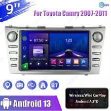 For Toyota Camry 2007-2011 Android 13 Apple Carplay Car Stereo Radio Gps Navi