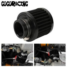 35mm Car Air Filter Universal Cold Air Intake Filter High Flow Breather Black