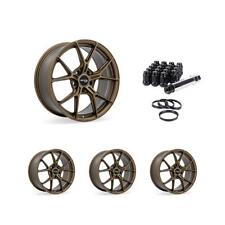 Wheel Rims Set With Black Lug Nuts Kit For 97-24 Honda Cr-v P920058 18 Inch