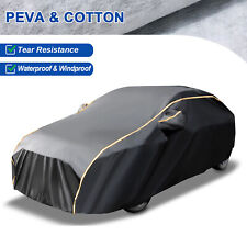6 Layer Peva Cotton Car Cover All Weather Protection Custom For Ford Mustang