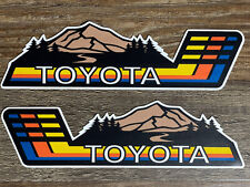 2x7 Toyota Retro Stripes Decal Sticker Tacoma 4runner Fj Rav4