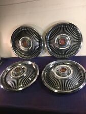 Vintage 1969 1970 Ford Fairlane Hubcaps