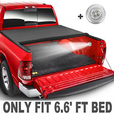 6.6ft Bed Tonneau Cover For 1988-2007 Gmc Sierra Chevy Silverado 1500 Roll Up