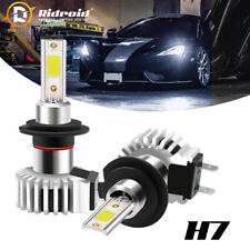 Ridroid H7 Led Headlight Bulbs High Low Beam Conversion Kit 6000k Super Bright