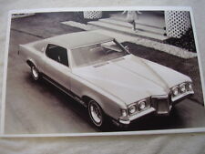 1969 Pontiac Grand Prix  11 X 17 Photo Picture  A5