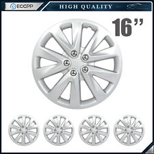 Eccpp Set Of 4 Universal Wheel Cover Snap On Hub Caps For R16 Tires 16 Inch Only