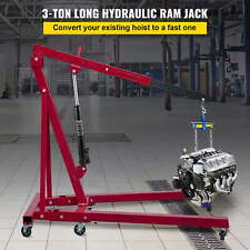 Hydraulic Long Ram Jack 3 Tons6600 Lbs Capacity