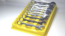 Mac Tools 10 Piece Metric Short Combination Wrench Set 10mm - 19mm