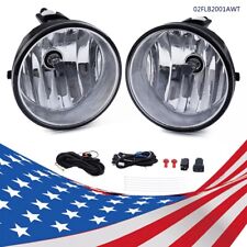 Clear Lens Chrome Housing Fog Lights Lamp Pair Fit For Toyota Tacoma 2005-2011