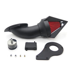 Air Cleaner Intake Kit Triangle For Hond Shadow 600 Vlx600 1999-2012 Matte Balck