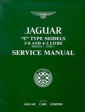 Jaguar Xke E-type 3.8 4.2 Series 1 2 Service Repair Shop Manual Book
