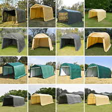 10x10 10x15 10x20 Ft Car Tent Canopy Carport Portable Storage Shed Garage