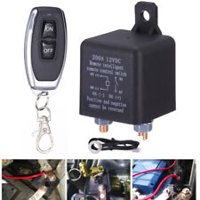 Wireless Remote Car Battery Disconnect Master Kill Cut-off Switch 12v