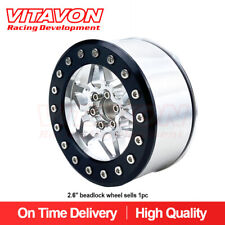 Vitavon Cnc Alu 2.6 Bead Lock Wheel Sells 1pc Silverblack