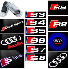New Audi Door Logo Lights Led Laser Ghost Shadow Projector Courtesy S3 6 R8 Q7 A