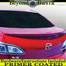 2010 2011 2012 2013 Mazda 3 Sedan Factory Style Lip Spoiler Trunk Wing Primer