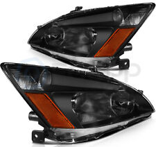 For 2003-2007 Honda Accord 24dr Direct Replacement Headlights Assembly One Pair