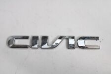 2001-2005 Honda Civic Name Plate Rear Trunk Emblem 01-05