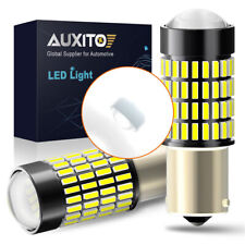 2x Auxito 1156 Led Reverse Light Canbus Backup Bulb 6500k White Parking Drl Lamp
