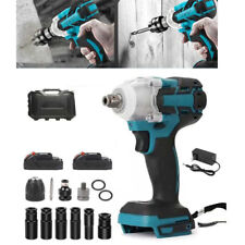 Electric Impact Wrench Gun 12 High Power Driver With Li-ion Battery Cordless