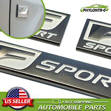 Fender Trunk F Sport Badge Emblem For Is250 Is350 Is Rcf Isf Rx Ch Ct Nx Lx Ux