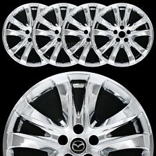 4 For Mazda 6 Grand Touring 2014-2017 Chrome 19 Wheel Skins Hub Caps Rim Covers