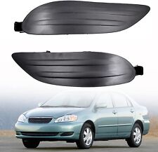 For Toyota Corolla 2005-2008 2x Front Left Right Side Bumper Fog Lights Cover