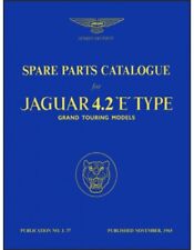Jaguar Xke Spare Part Catalog Book 1965 1966 1967 1968 Xk-e Type 4.2