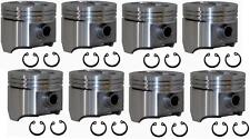 4.080 4.090 4.110 Bore Flat Top Pistons Set For 1968-1976 Ford Fe 360 5.8l