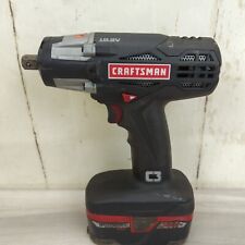 Craftsman C3 19.2v 12 Impact Wrench 315.id2030 With 4ah Battery Tested