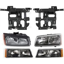 Headlight Kit For 2003-2006 Chevrolet Silverado 1500 With Bulbs Left And Right