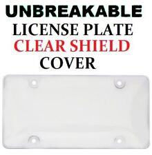 Universal Clear Unbreakable License Plate Shield Cover