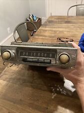 1940s Ford 6 Tube Radio Push Buttons And Face Plate Fomoco Motorola 1950s Early