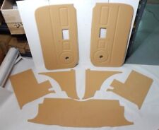 New 7 Piece Interior Panel Set With Door Panels Mgb 1970-80 Biscuit Late Style
