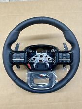 2022-2024 Ford F-150 Raptor R Oem Heated Leather Steering Wheel W Red Stitching