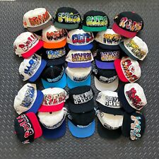 Custom Graffiti Snapback Hat Cap Custom Not Vintage Multiple Team Options Rare