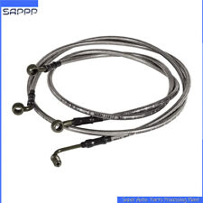 1068 Extended Front Rear Brake Lines For Polaris Rzr 800s 8004 800xp Stainles