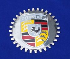 Authentic Sports Car Porsche Stuttgart Emblem Grill Badge Adhesive