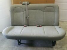 11-20 Chevy Expressgmc Savana Van 2nd3rd Row 3-passenger Gray Cloth Bench