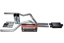 Ford F150 Truck 15-18 2.5 Dual Exhaust Kits Flowmaster Super 44 Slash Tip