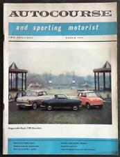 Autocourse Sporting Motorist Magazine Mar 1959 Goggomobil Daimler Majestic 