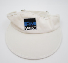 Vintage Agrico Fm Adjustable Sun Visor Hat Made In Usa