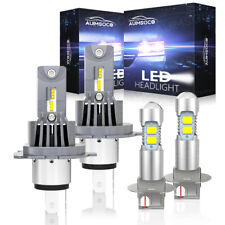 For Mitsubishieclipse 2000-2002 8000k Led Headlightfog Light 4 Bulbs Combo Kit