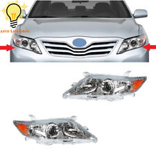 For 2010 2011 Toyota Camry Headlights Leftright Side Head Lights Lamps