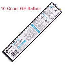 10-count Ge Fluorescent Ballast Ge432-mvps-l Electronic T8 120v To 277v